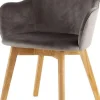 Flash Sale Eetkamerstoel Lady Velvet Grey Kasten|Stoelen