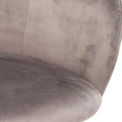 Flash Sale Eetkamerstoel Lady Velvet Grey Kasten|Stoelen