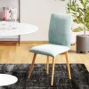 Best Eetkamerstoel Lara Cord Blue Stoelen|Tuinmeubelen