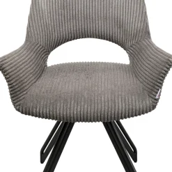 Store Eetkamerstoel Rich Donkergrijs Kasten|Stoelen
