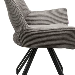 Store Eetkamerstoel Rich Donkergrijs Kasten|Stoelen
