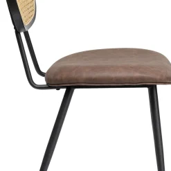New Eetkamerstoel Rosali Brown Kasten|Stoelen