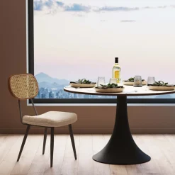 Best Sale Eetkamerstoel Rosali Cream Stoelen|Tuinmeubelen
