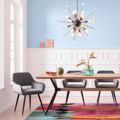 Best Eetkamerstoel San Fransisco Grijs Kasten|Stoelen