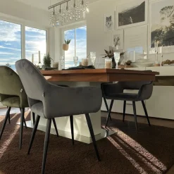 Best Eetkamerstoel San Fransisco Grijs Kasten|Stoelen