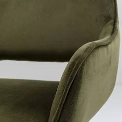 Best Eetkamerstoel San Fransisco Donkergroen Kasten|Stoelen