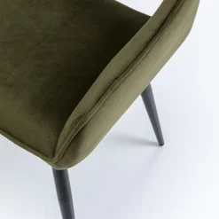 Best Eetkamerstoel San Fransisco Donkergroen Kasten|Stoelen