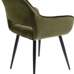 Best Eetkamerstoel San Fransisco Donkergroen Kasten|Stoelen