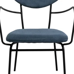 Online Eetkamerstoel Viola Blue Kasten|Stoelen