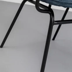 Online Eetkamerstoel Viola Blue Kasten|Stoelen