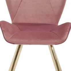 Clearance Eetkamerstoel Viva Roze Kasten|Stoelen