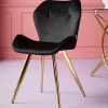 Discount Eetkamerstoel Viva Zwart Kasten|Stoelen