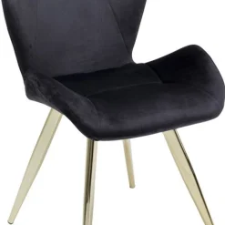 Discount Eetkamerstoel Viva Zwart Kasten|Stoelen