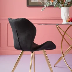 Discount Eetkamerstoel Viva Zwart Kasten|Stoelen