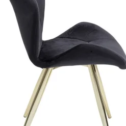 Discount Eetkamerstoel Viva Zwart Kasten|Stoelen