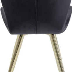 Discount Eetkamerstoel Viva Zwart Kasten|Stoelen