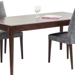 Discount Eettafel Brooklyn Walnoot 160x80cm Kasten|Tafels