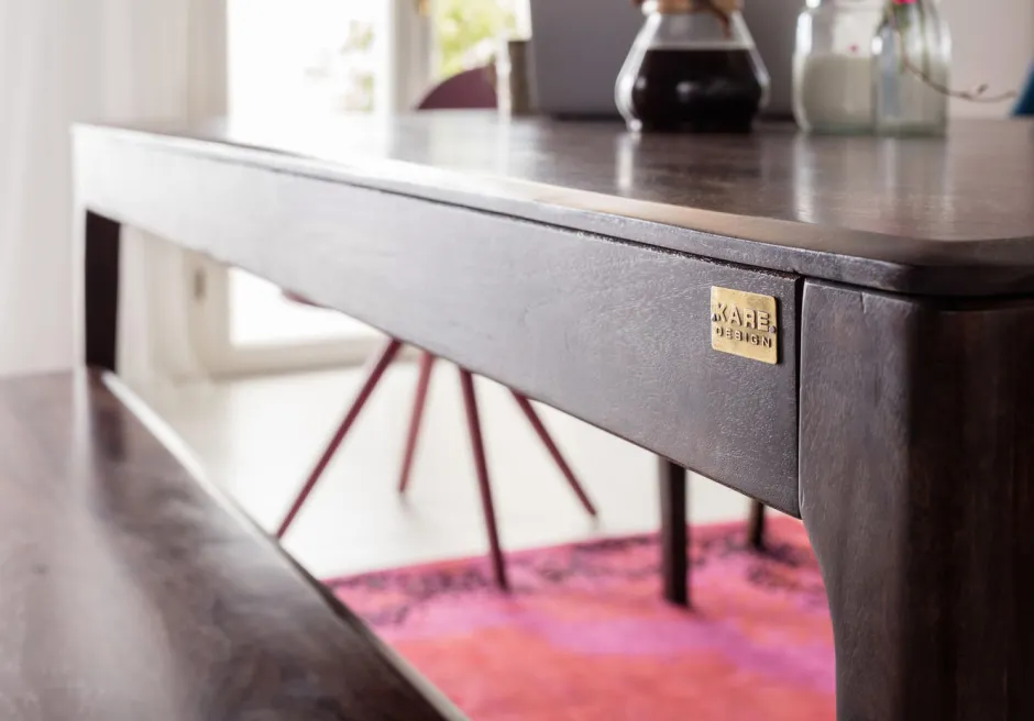 Clearance Eettafel Brooklyn Walnut 200x100cm Kasten|Tuinmeubelen