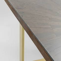 Best Sale Eettafel Conley Messing 180x90cm Kasten|Tafels