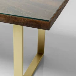 Best Sale Eettafel Conley Messing 180x90cm Kasten|Tafels