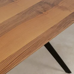 Store Eettafel Georgetown Walnut 200x90cm Kasten|Tafels
