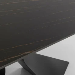 Cheap Eettafel Gloria Ceramic Black 180x90cm Kasten|Tuinmeubelen