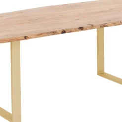 Cheap Eettafel Harmony Brass 180x90 Kasten|Tafels