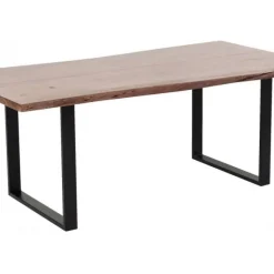 Store Eettafel Harmony Dark Black 200x100 Kasten|Tafels