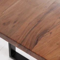 Store Eettafel Harmony Dark Black 200x100 Kasten|Tafels