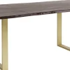Store Eettafel Harmony Dark Brass 160x80 Kasten|Tafels