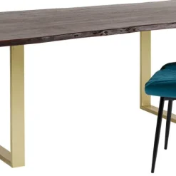 Discount Eettafel Harmony Dark Brass 200x100 Kasten|Tafels