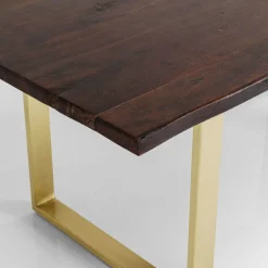 Discount Eettafel Harmony Dark Brass 200x100 Kasten|Tafels