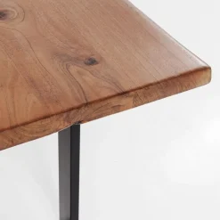 Store Eettafel Harmony Dark Crude Steel 180x90 Kasten|Tafels