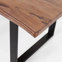 Store Eettafel Harmony Dark Crude Steel 180x90 Kasten|Tafels