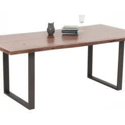 Store Eettafel Harmony Dark Crude Steel 180x90 Kasten|Tafels