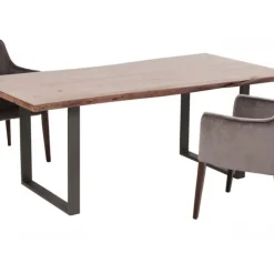 Store Eettafel Harmony Dark Crude Steel 180x90 Kasten|Tafels