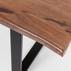 Store Eettafel Harmony Dark Crude Steel 180x90 Kasten|Tafels