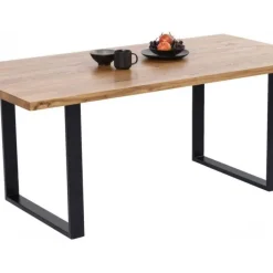 Clearance Eettafel Jackie Oak Black 200x100 Kasten|Tafels