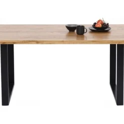 Clearance Eettafel Jackie Oak Black 200x100 Kasten|Tafels