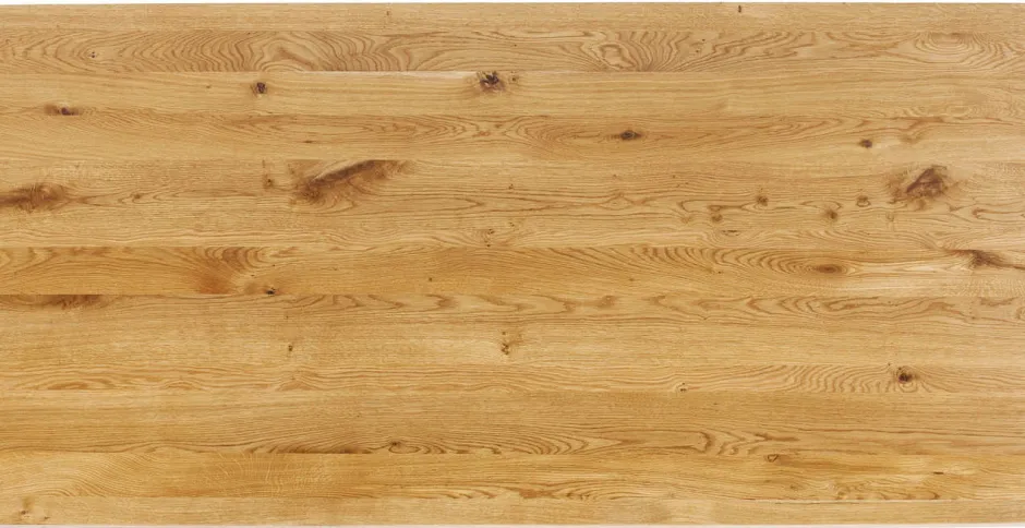 Clearance Eettafel Jackie Oak Chrome 160x80 Kasten|Tafels