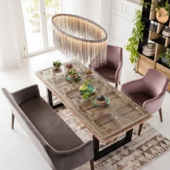 Cheap Eettafel Kalif 200x90cm Kasten|Tuinmeubelen