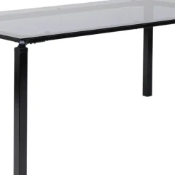 Best Eettafel Lorenco Smoke 180x90cm Kasten|Tafels