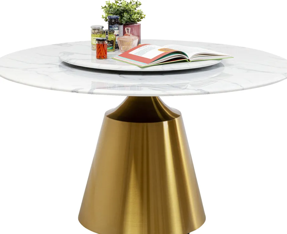 Discount Eettafel Lucia Ø135cm Kasten|Tafels