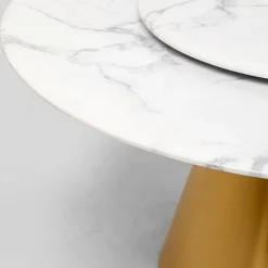 Discount Eettafel Lucia Ø135cm Kasten|Tafels