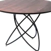 Best Sale Eettafel Molekular Black Walnut 120cm Tafels