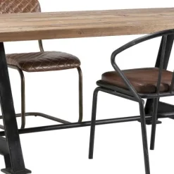 Store Eettafel Railway Unikat 210x100cm Kasten|Tuinmeubelen