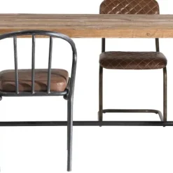 Store Eettafel Railway Unikat 210x100cm Kasten|Tuinmeubelen