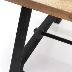 Store Eettafel Railway Unikat 210x100cm Kasten|Tuinmeubelen