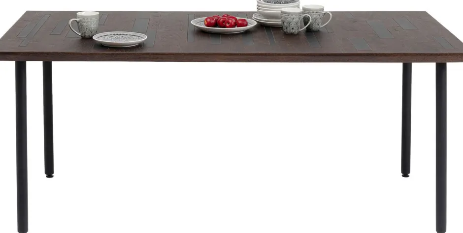 Clearance Eettafel Raindrop 180x90cm Kasten|Tafels
