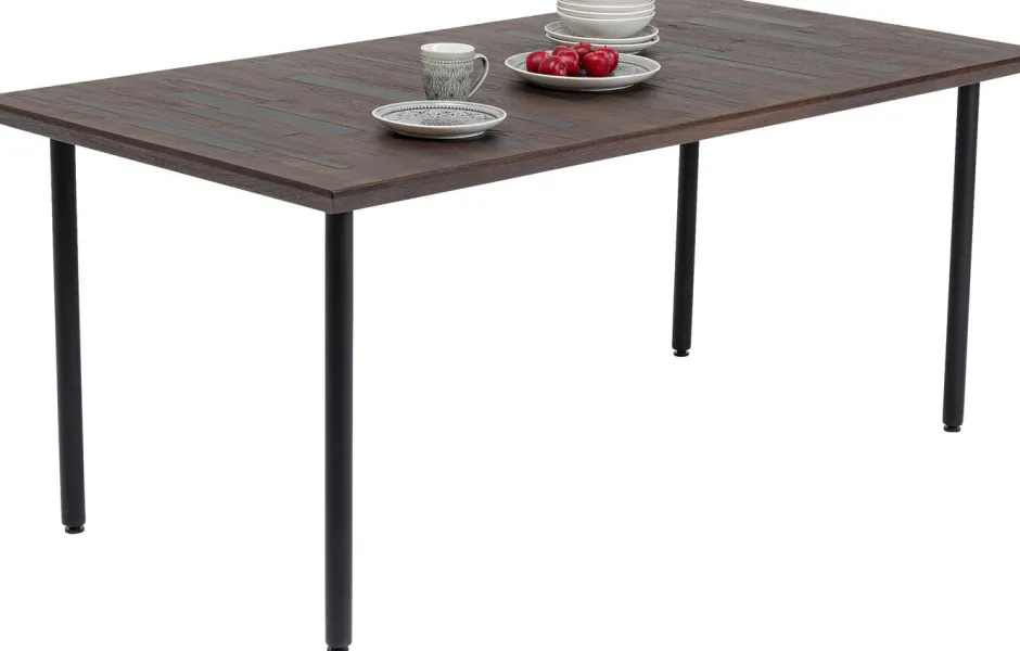 Clearance Eettafel Raindrop 180x90cm Kasten|Tafels